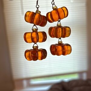 Pumpkin Earrings